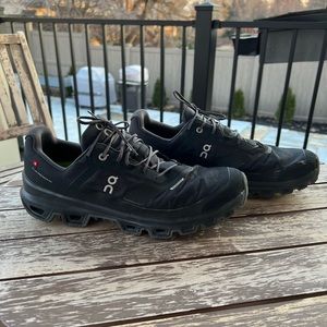 On CloudVenture Waterproof - Men’s Size 12 - Black